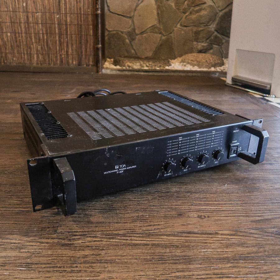 TOA P60F トーア パワーアンプ ジャンク GrunSoundu972 u972k200706GrunSound Yahoo