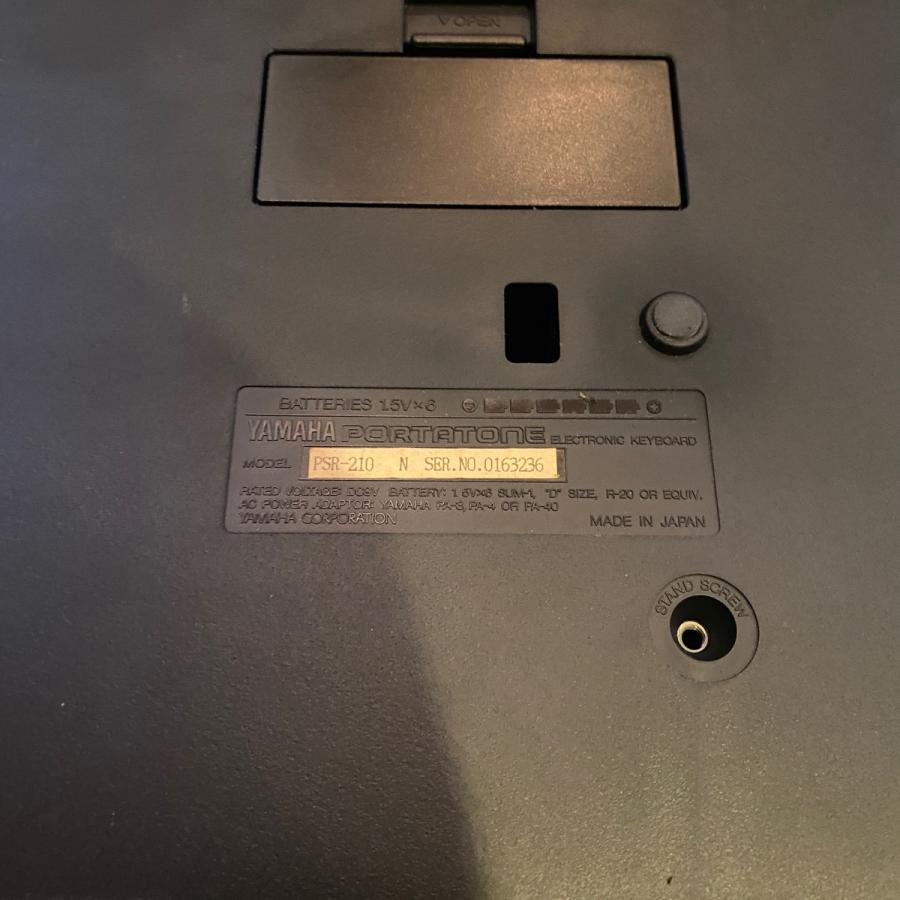 YAMAHA（ヤマハ） YAMAHA PSR-210 キーボード -GRUN SOUND-w483