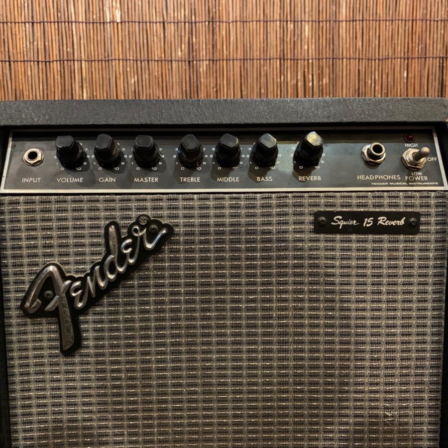 Fender（フェンダー） Fender SQUIER 15 REVERB ギターアンプ -GRUN
