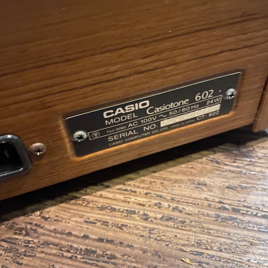 CASIO -ジャンク- Casiotone602 カシオ シンセサイザー -GRUN