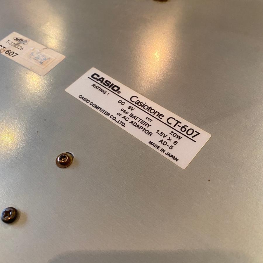 CASIO（カシオ） CASIO Casiotone CT-607 キーボード -GRUN SOUND-w575