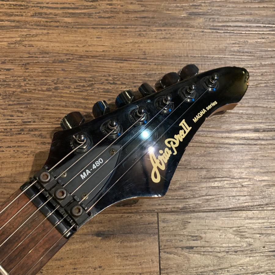 ARIA(楽器) Aria Pro II MA-480 Electric Guitar アリア -GRUN ARIA(楽器) Aria Pro II MA-480 Electric Guitar アリア -GRUN