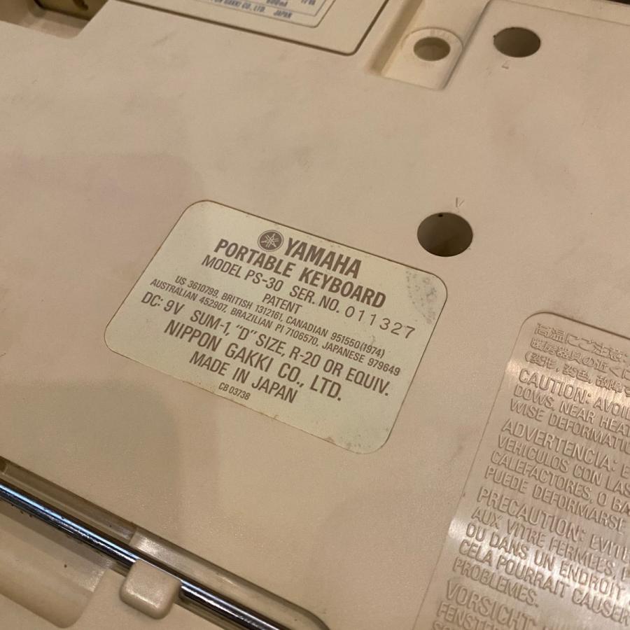 YAMAHA（ヤマハ） -ビンテージ- YAMAHA PS-30 Keyboard キーボード