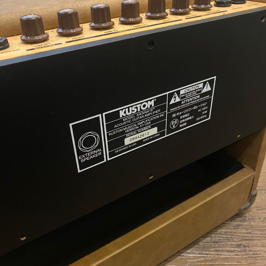 SIENNA16 KUSTOM Acoustic Guitar Amplifier シエナ ギターアンプ