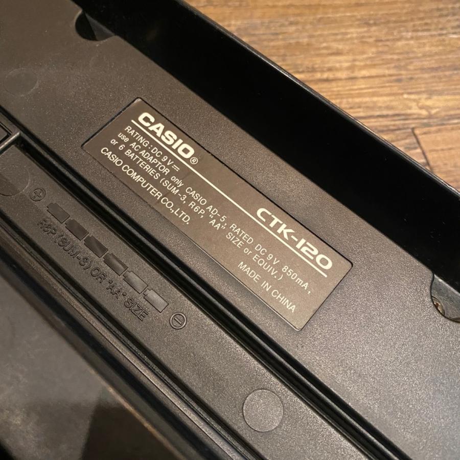 14OL1159 CASIO カシオ電子ピアノ　電子キーボードCTK-120 CASIO CTK-120 Keyboard カシオ ミニキーボード -GrunSound-w944