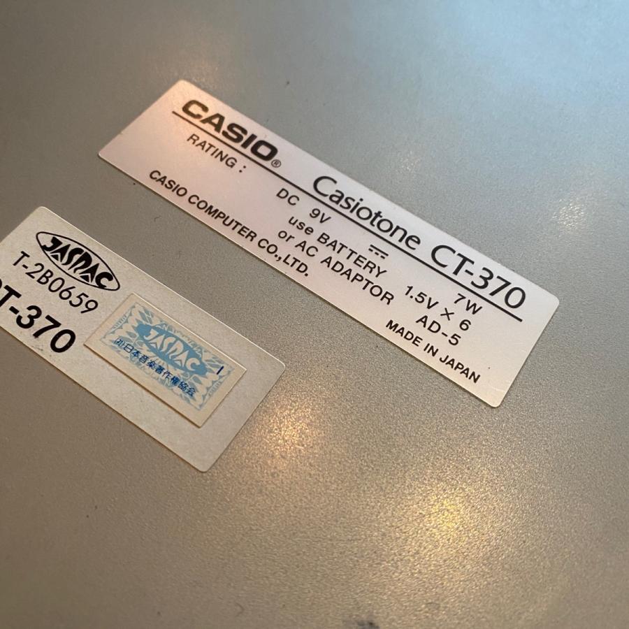 CASIO（カシオ） CASIO Casiotone CT-370 Keyboard キーボード