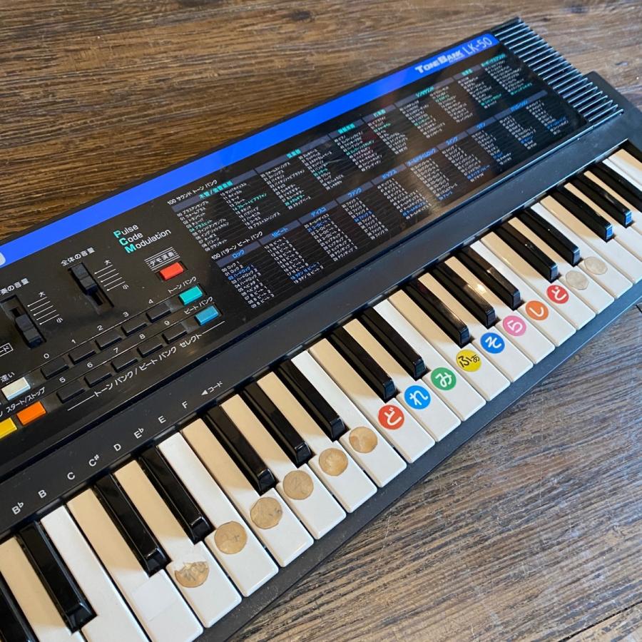 CASIO -現状品-CASIO Tonebank LK-50 Keyboard カシオ ミニ