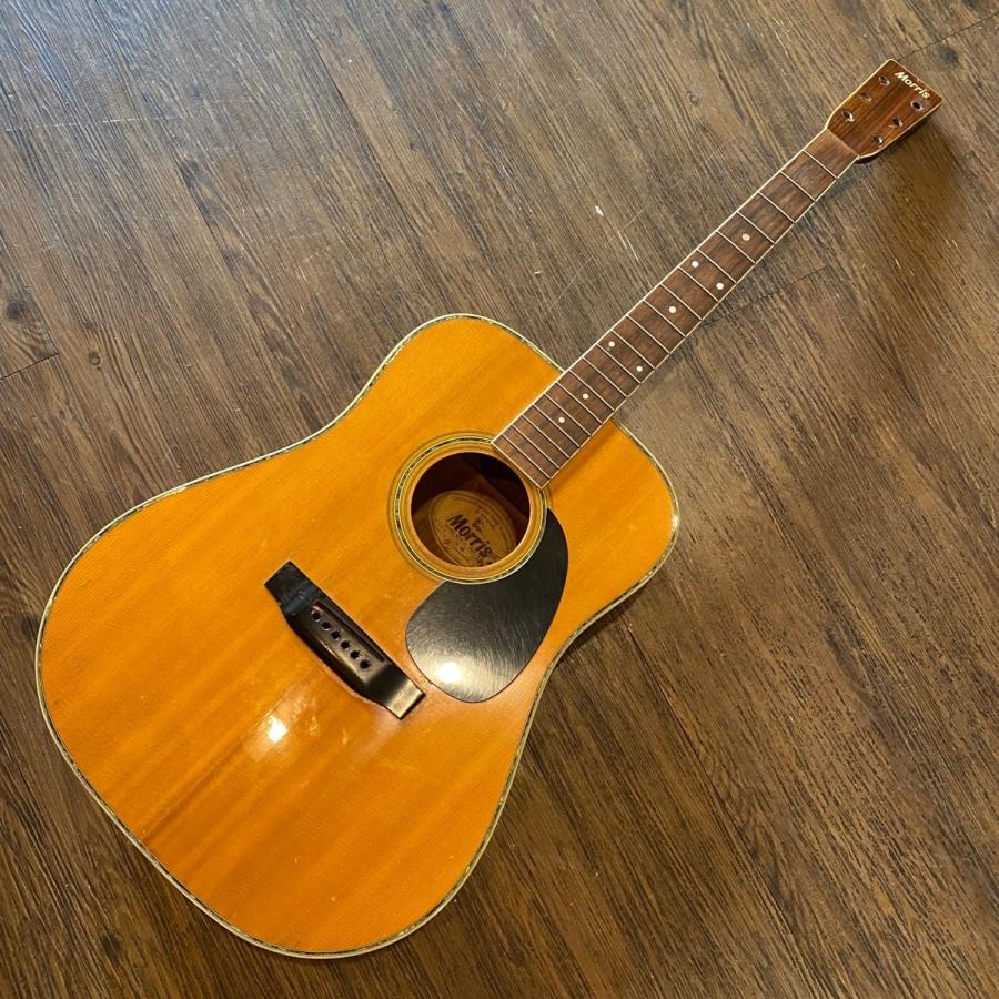 -ジャンク- Morris W-30 Acoustic Guitar Body アコースティックギター モーリス ボディ -GrunSound