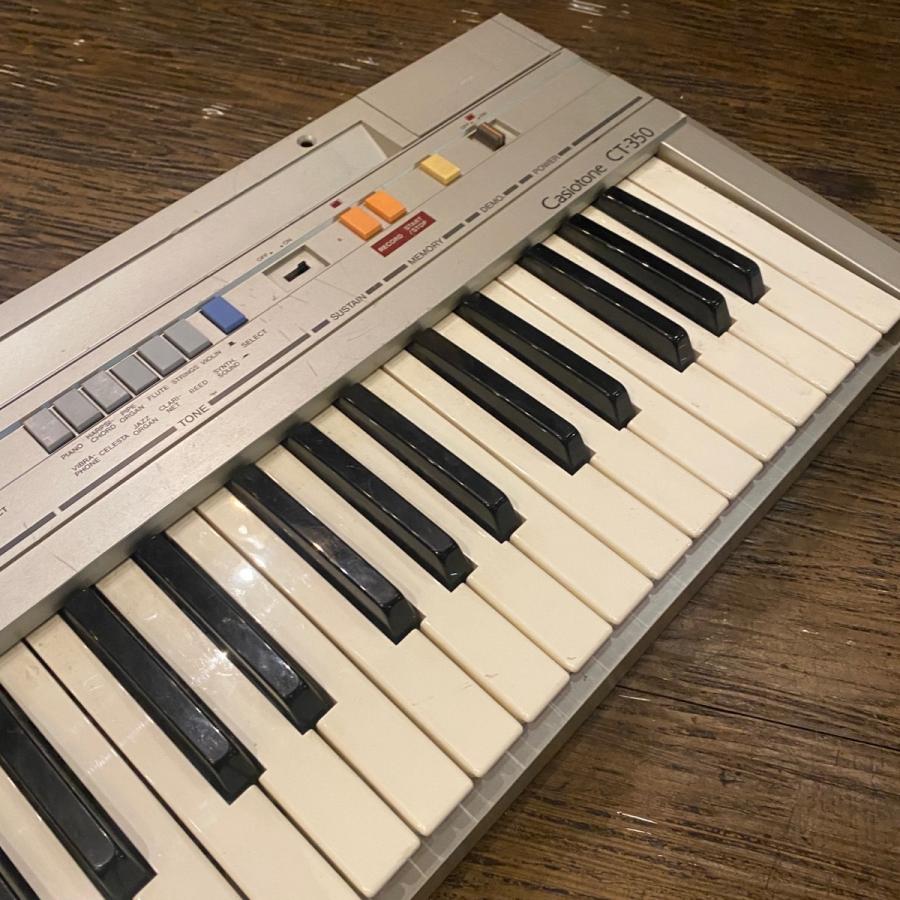 CASIO CT-350 Keyboard カシオ キーボード ジャンク -GrunSound-x131-｜grun-sound｜04