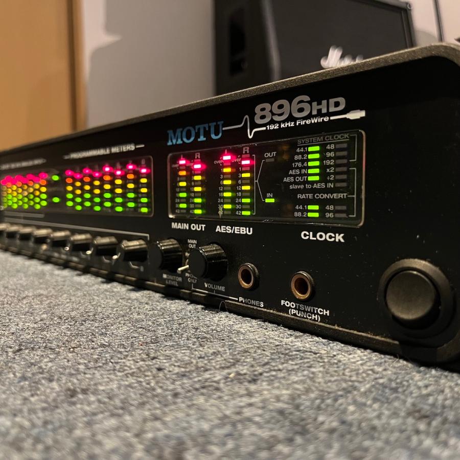 Motu 896HD FireWire Audio Interface モツ オーディオインターフェイス ジャンク GrunSound