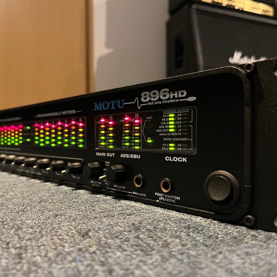 Motu 896HD FireWire Audio Interface モツ オーディオインターフェイス ジャンク GrunSound
