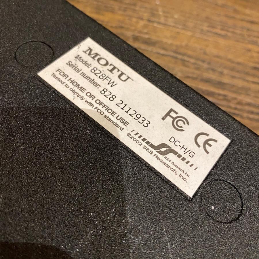 Motu 828mkII FireWire Audio Interface モツ オーディオ