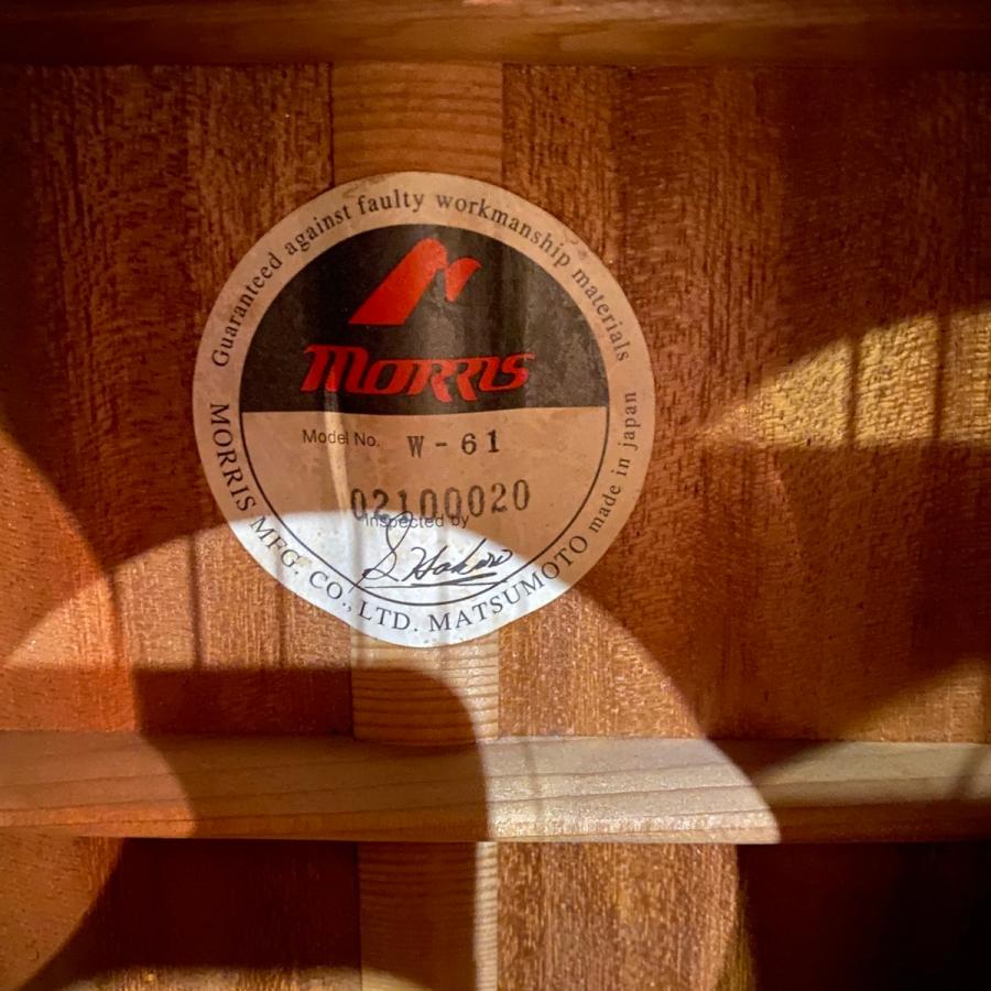 Morris Morris W-61 Acoustic Guitar アコースティックギター モーリス