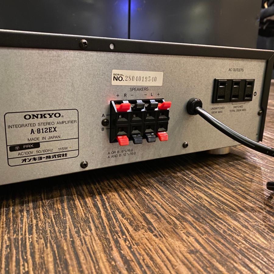 ONKYO Onkyo A-812EX オンキョー プリメインアンプ -GrunSound ONKYO Onkyo A-812EX オンキョー プリメインアンプ -GrunSound