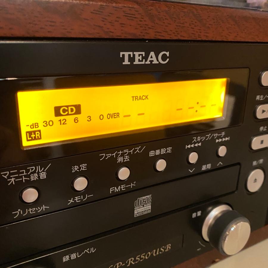 ティアック TEAC マルチプレーヤー LP-R550USB 動確認済 TEAC（ティアック） Teac LP-R550USB レコードプレーヤー -GrunSound