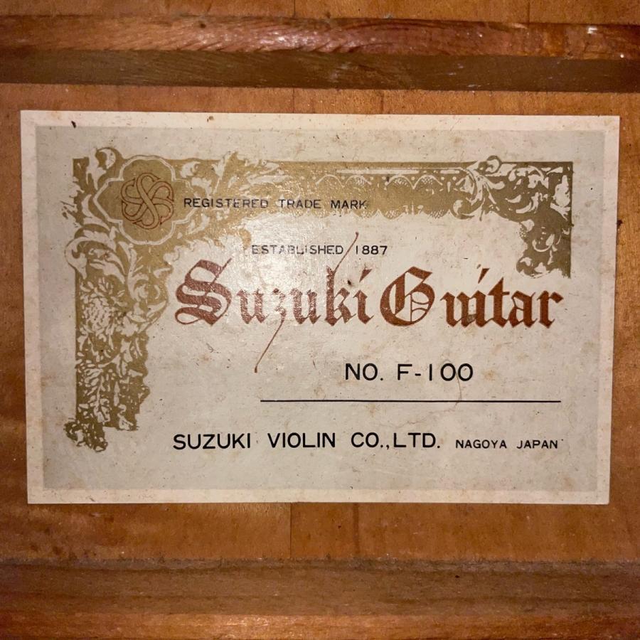 Suzuki F-100 Acoustic Guitar アコースティックギター スズキ Suzuki F-100 Acoustic Guitar アコースティックギター スズキ