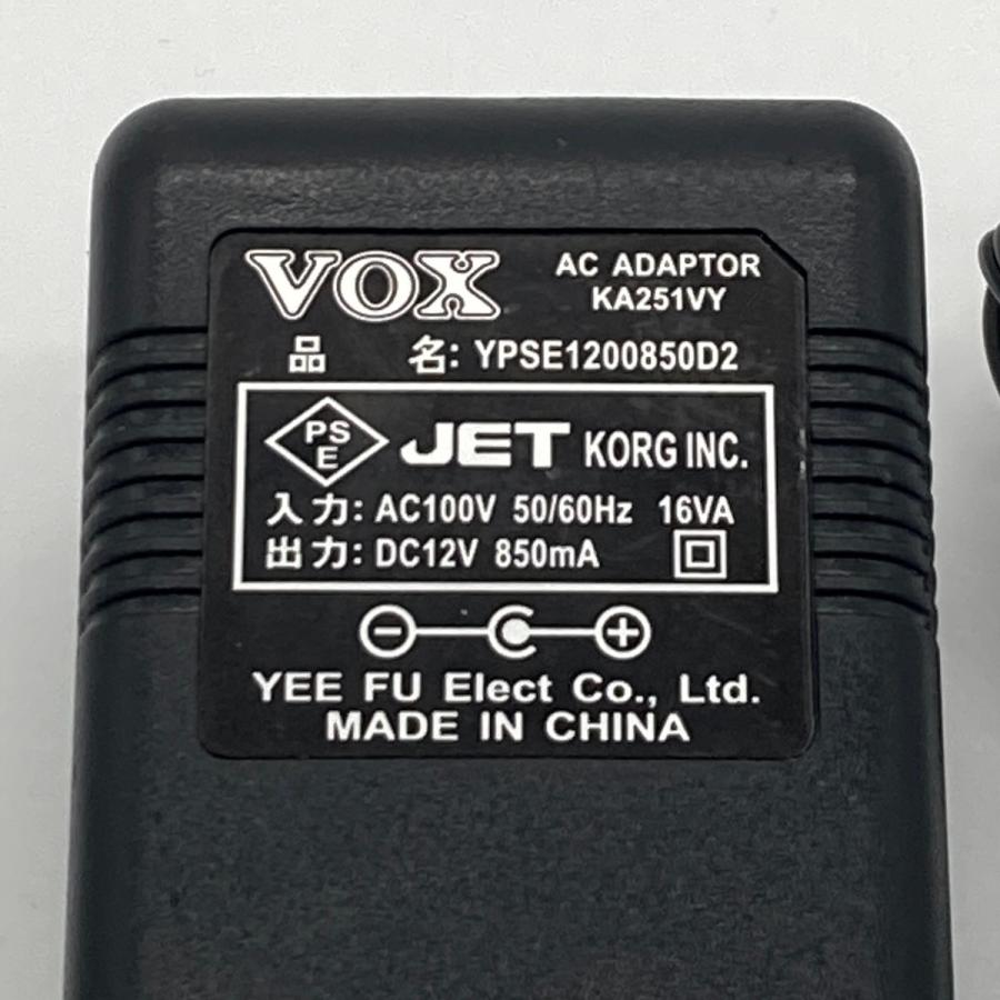 VOX Vox KA251VY 品名 YPSE1200850D2 ACアダプター ヴォックス