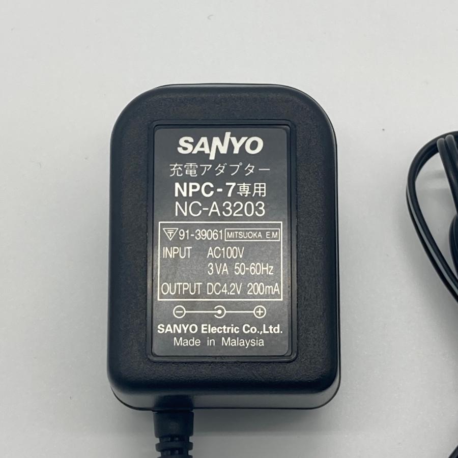 SANYO Sanyo NC-A3203 NPC-7専用 ACアダプター サンヨー センター