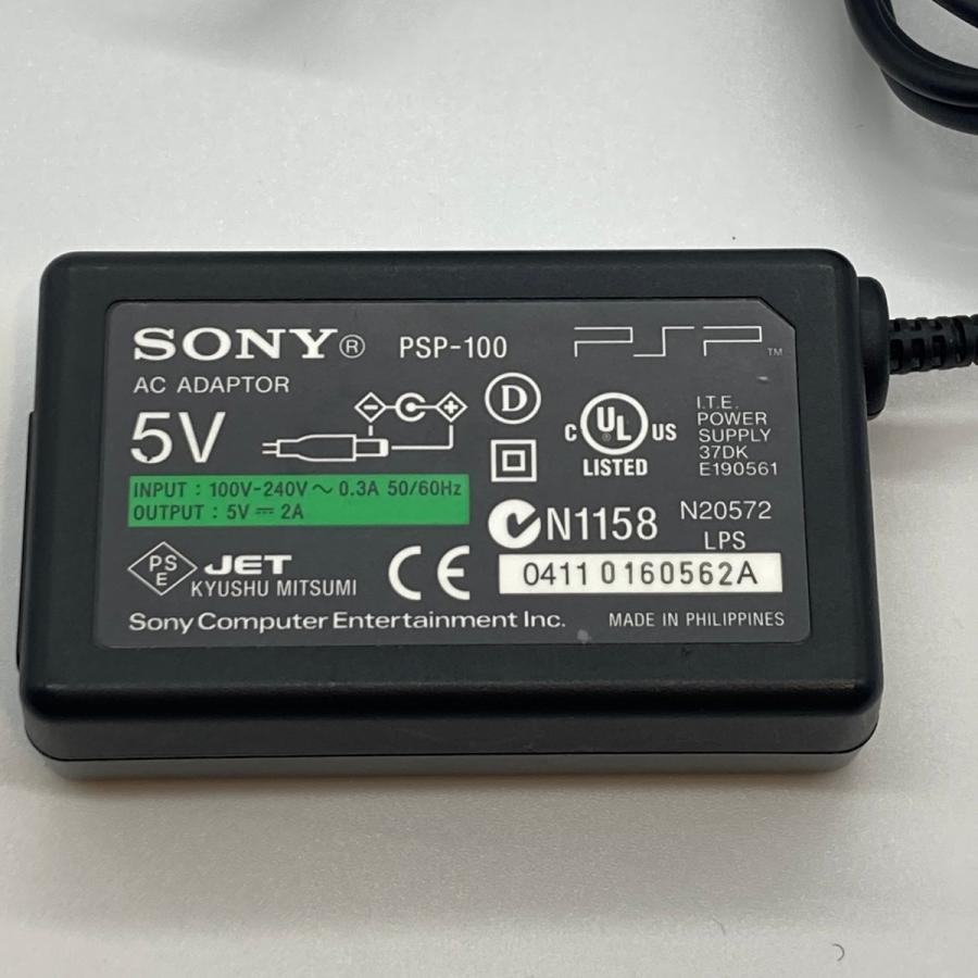 Sony PSP-100 ACアダプター センタープラス 5V 2A -GrunSound-y048-