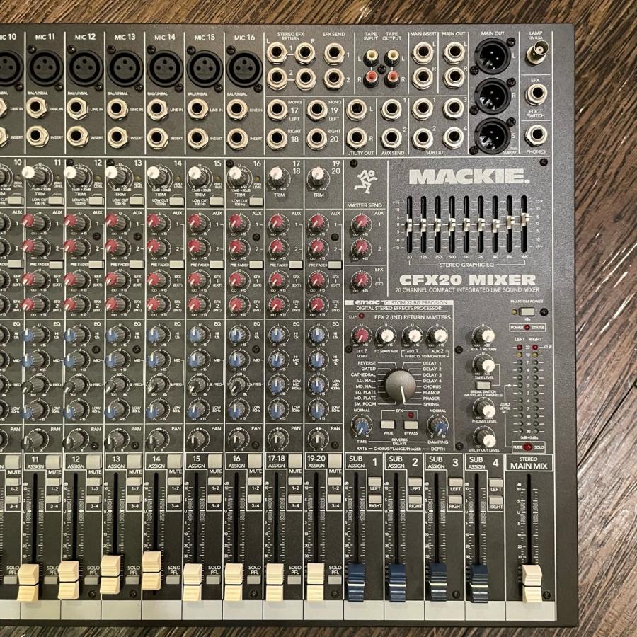 Mackie CFX20 Analog Mixing Console マッキー ミキサー Mackie CFX20 Analog Mixing Console マッキー ミキサー
