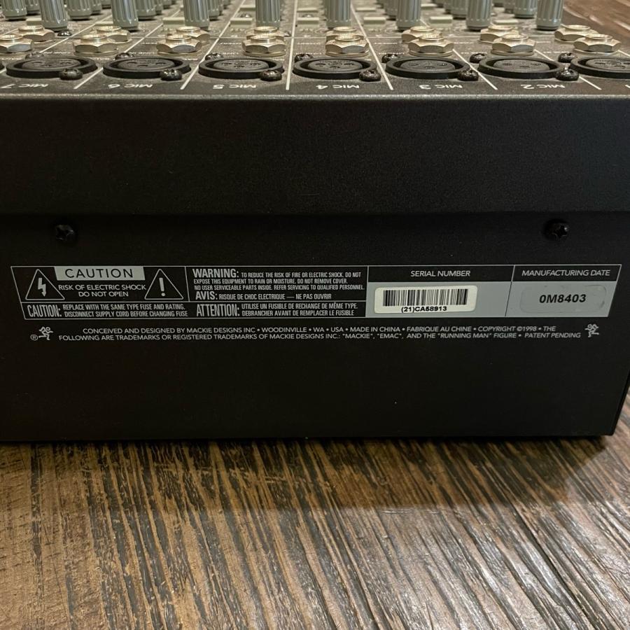Mackie CFX20 Analog Mixing Console マッキー ミキサー Mackie CFX20 Analog Mixing Console マッキー ミキサー