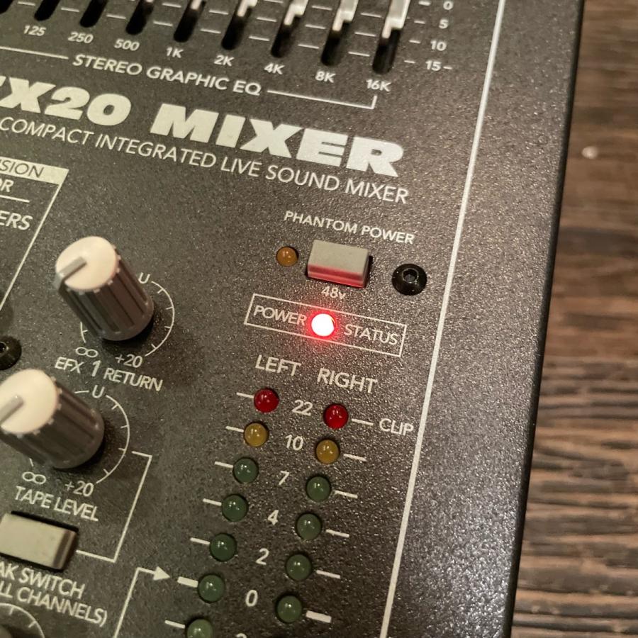 Mackie CFX20 Analog Mixing Console マッキー ミキサー Mackie CFX20 Analog Mixing Console マッキー ミキサー