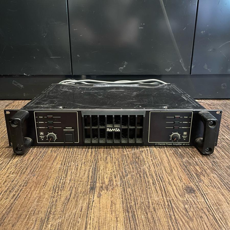 Panasonic National RAMSA WP-9110 Power Amplifier パワー Panasonic National RAMSA WP-9110 Power Amplifier パワー