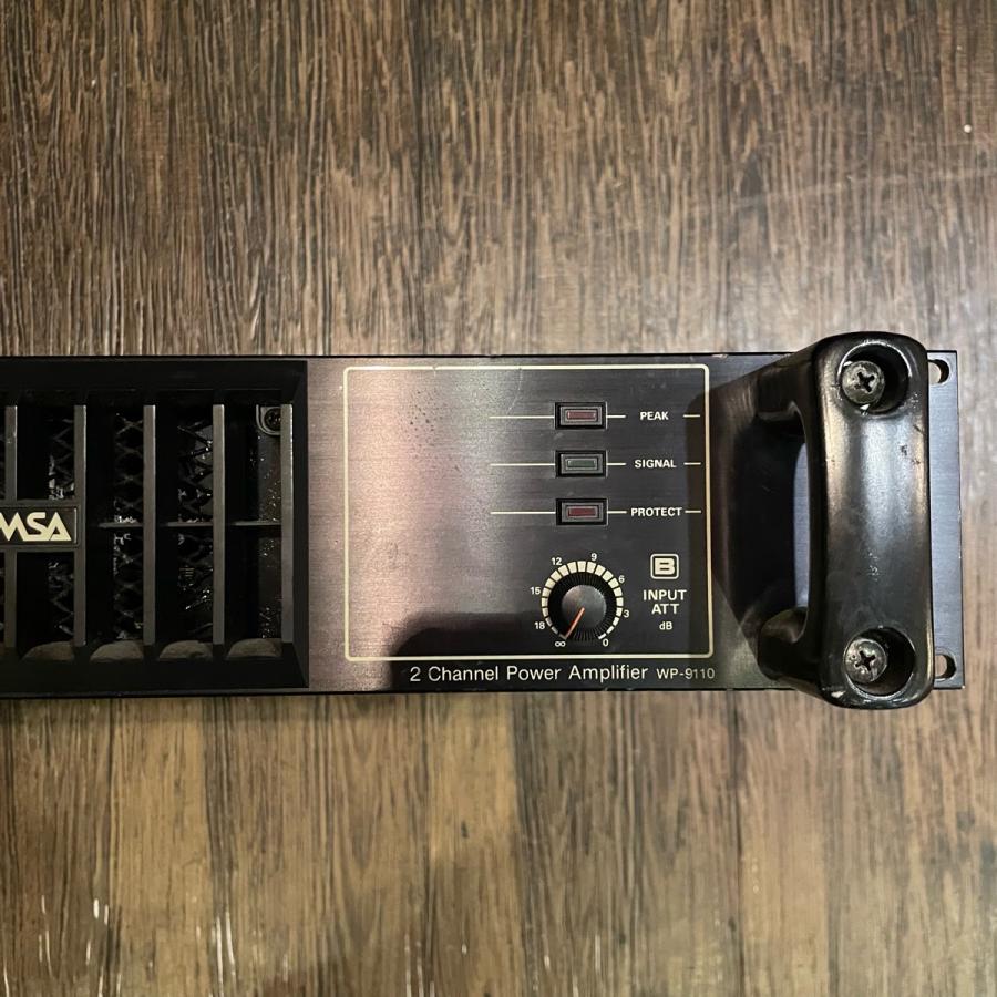 Panasonic National RAMSA WP-9110 Power Amplifier パワー Panasonic National RAMSA WP-9110 Power Amplifier パワー