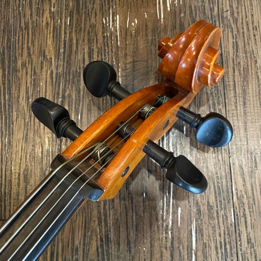 チェロ　メーカー不明　3/4 直接引取限定】チェロ メーカー不明 弓 ソフトケース付き 4/4