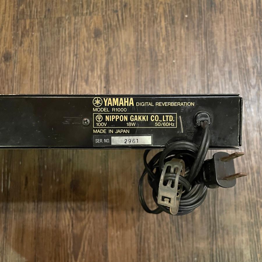 YAMAHA Yamaha R1000 Digital Reverb デジタルリバーブ YAMAHA Yamaha R1000 Digital Reverb デジタルリバーブ