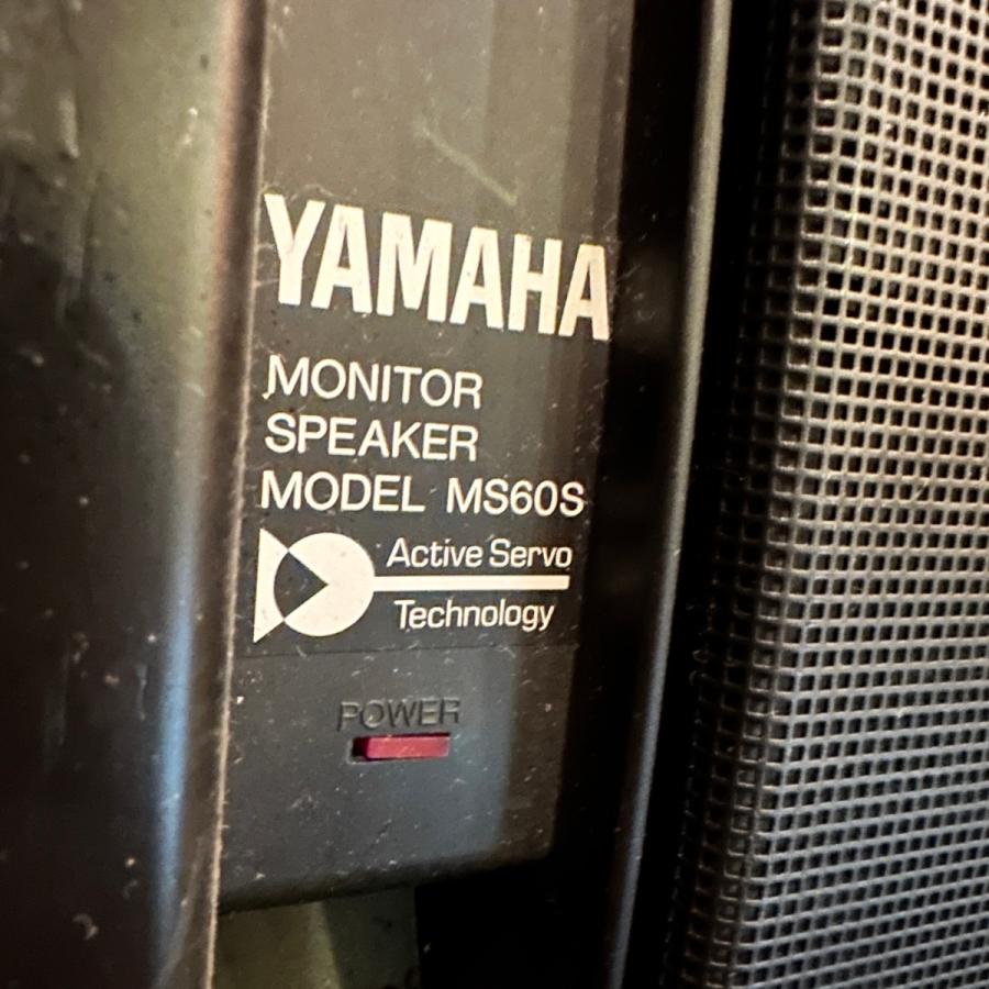 YAMAHA Yamaha MS60S パワードモニタースピーカー ヤマハ YAMAHA Yamaha MS60S パワードモニタースピーカー ヤマハ