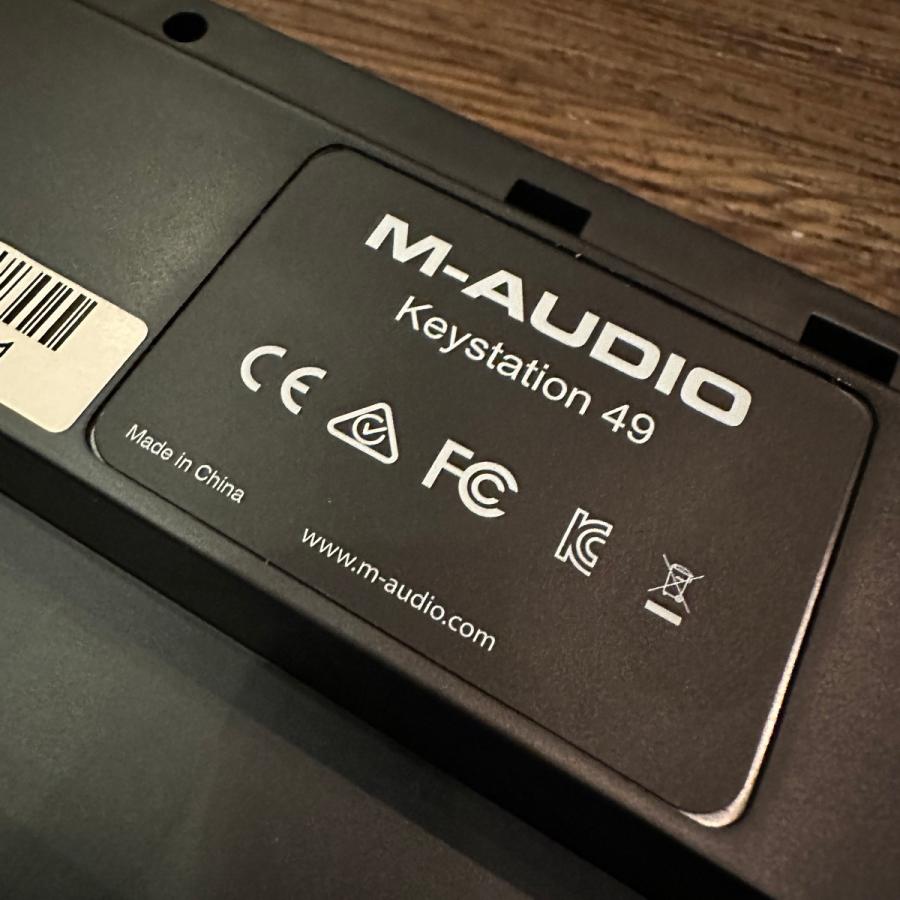 M-audio KEYSTATION 49 MIDI Keyboard エムオーディオ キーボード -z676｜grun-sound｜07