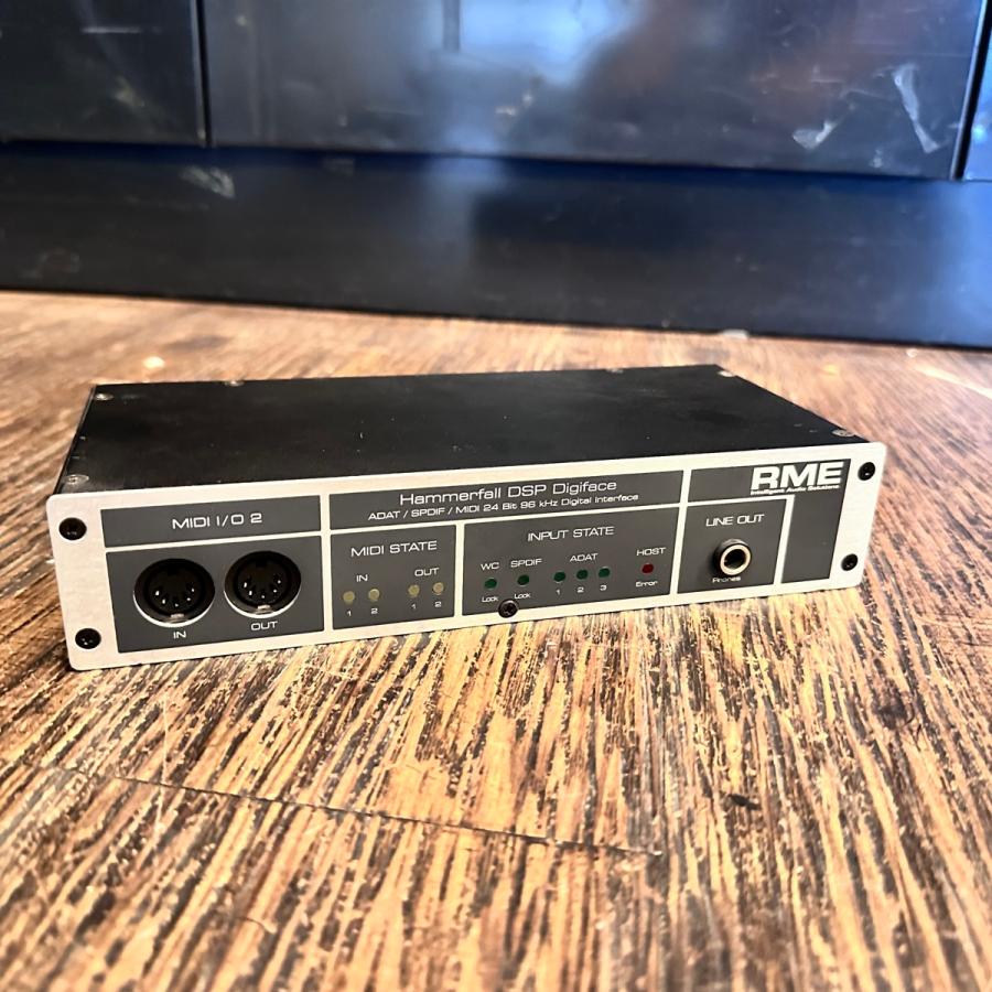 RME Hammerfall DSP Multiface オーディオインター RME Hammerfall DSP digiface Interface オーディオインターフェイス