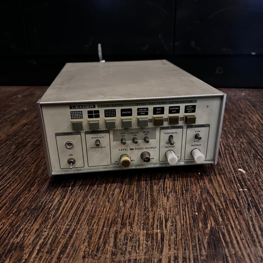 Leader LCG-401YC NTSC Pattern Generator パターン Leader LCG-401YC NTSC Pattern Generator パターン