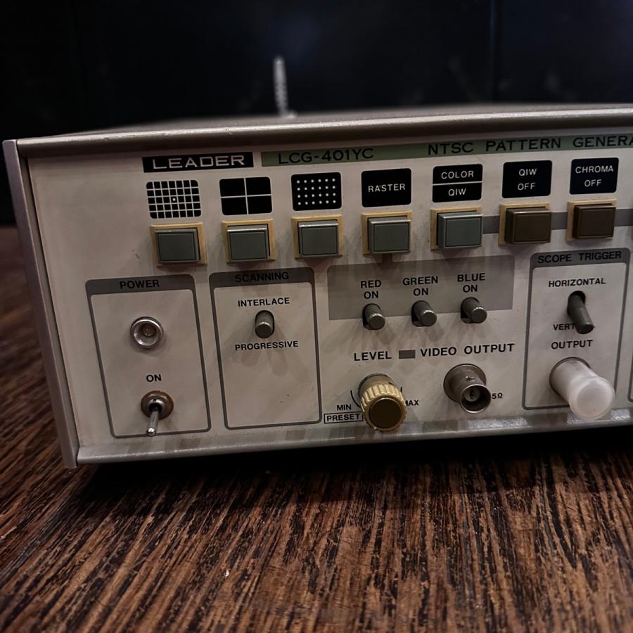Leader LCG-401YC NTSC Pattern Generator パターン Leader LCG-401YC NTSC Pattern Generator パターン