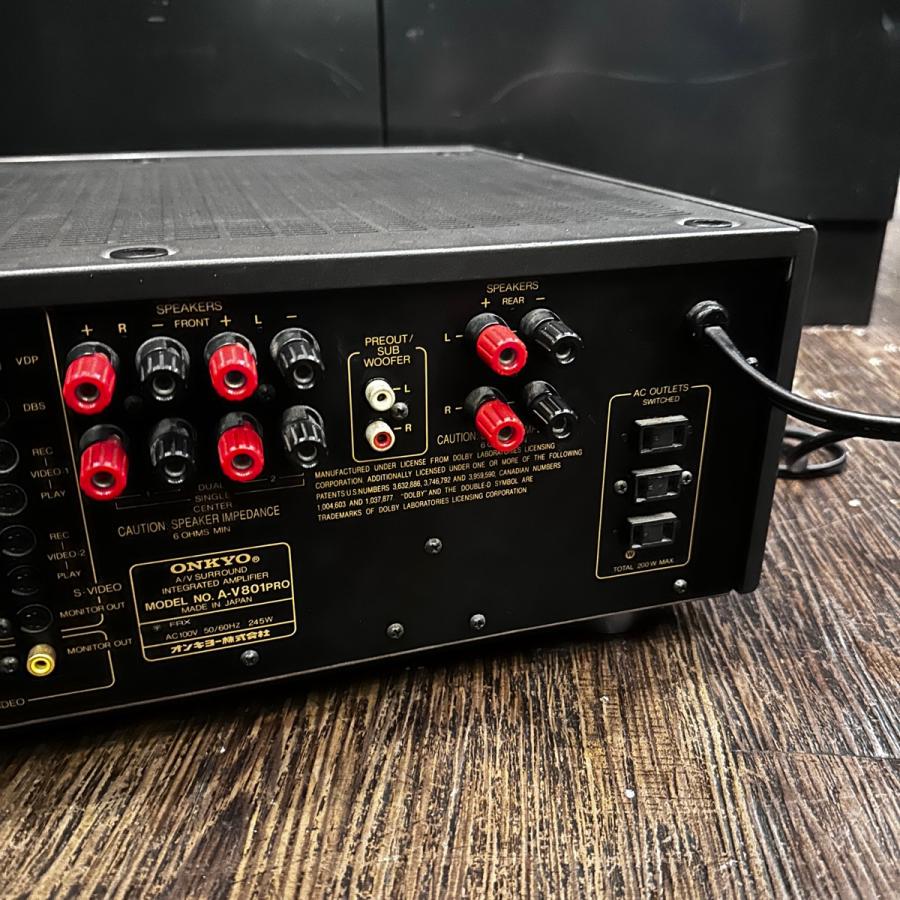ONKYO Onkyo A-V801PRO AVアンプ オンキョー - z943 : GrunSound ONKYO Onkyo A-V801PRO AVアンプ オンキョー - z943 : GrunSound