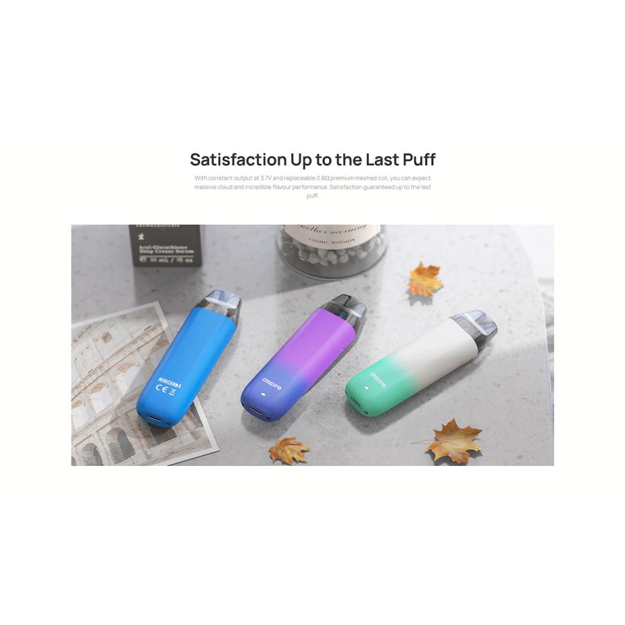 Mint Haze Buy Authentic Aspire Minican 4 Pod System Kit 700mAh 3ml