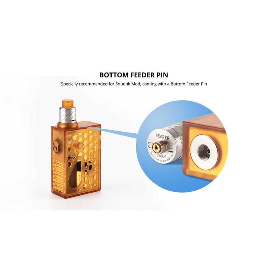 Boomstick Engineering Reaper Rda 18mm リビルダブル アトマイザー ブームスティック リーパー Mtl ドリッパー 電子タバコ Vape 電子たばこ Bsreaperrda Atm 101 Gravity Vape ヤフー店 通販 Yahoo ショッピング