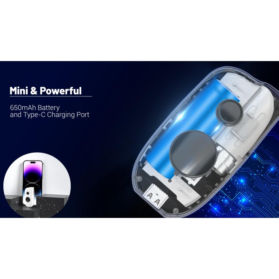 DOTECO Mini S Pro MOD 650mAh 510 規格 ステルス バッテリー モッド
