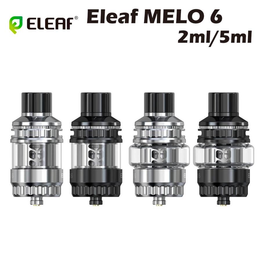 Eleaf MELO 6 Tank 2ml 5ml 510規格 アトマイザー イーリーフ メロ タンク クリアロマイザー melo6 Kit 電子たばこ 電子タバコ ベイプ メッシュコイル 爆煙 Vape | Eleaf