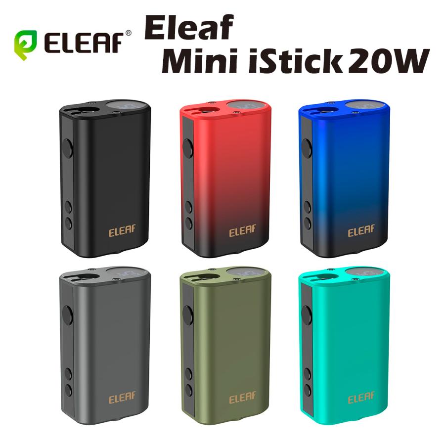 Eleaf（イーリーフ） Eleaf Mini iStick 20W MOD ミニ アイスティック モッド 510 規格 低電圧 本体 ...