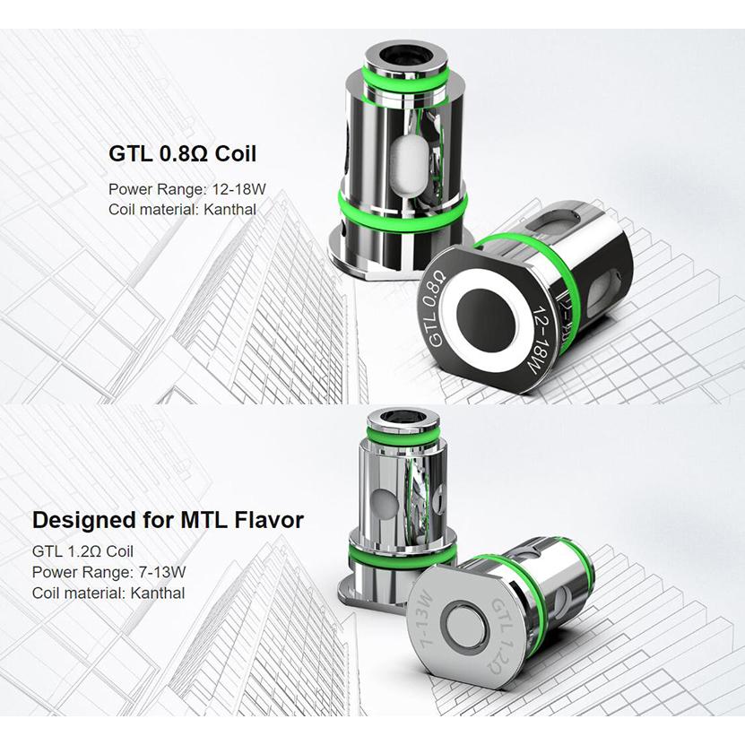 Eleaf GTL Head 交換用コイル 5個入 イーリーフ アイジャスト Eleaf GTL Head 交換用コイル 5個入 イーリーフ アイジャスト