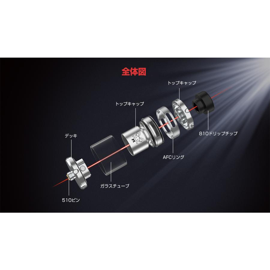 Hellvape Dead Rabbit M RTA 3ml メッシュコイル対応