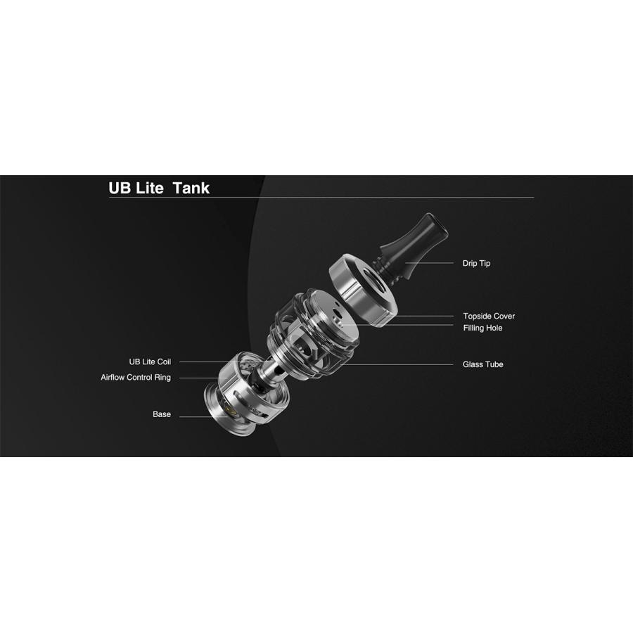 Lost Vape UB Lite Tank ロストベイプ ユービーライト タンク アトマイザー 510接続 クリアロマイザー ベイプ 本体 リキッド 超爆煙 禁煙 タール |  | 02