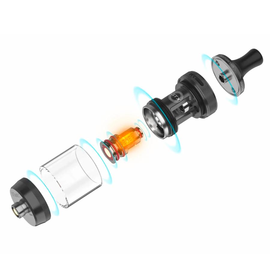 Vaporesso XTank T Tank 3ml ベポレッソ アトマイザー クリアロマイザー GTX コイル メッシュコイル リキッド 電子タバコ 電子たばこ ベイプ vape | Vaporesso | 02