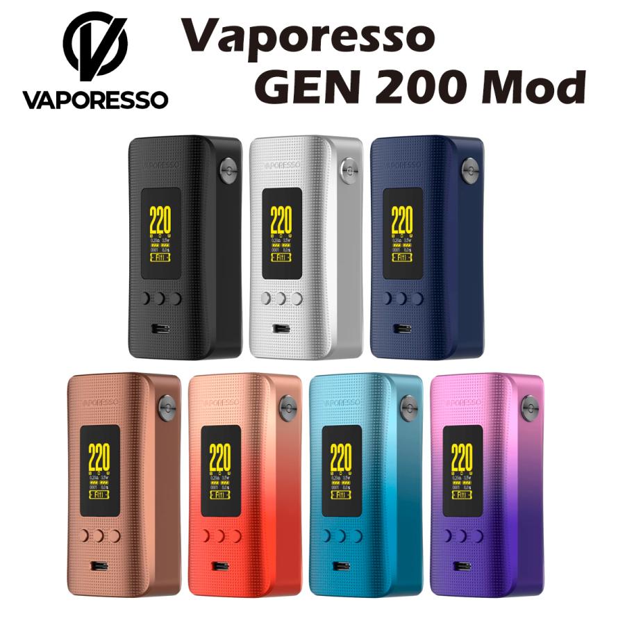 Vaporesso GEN 200 Mod モッド バッテリー ベポレッソ 510規格