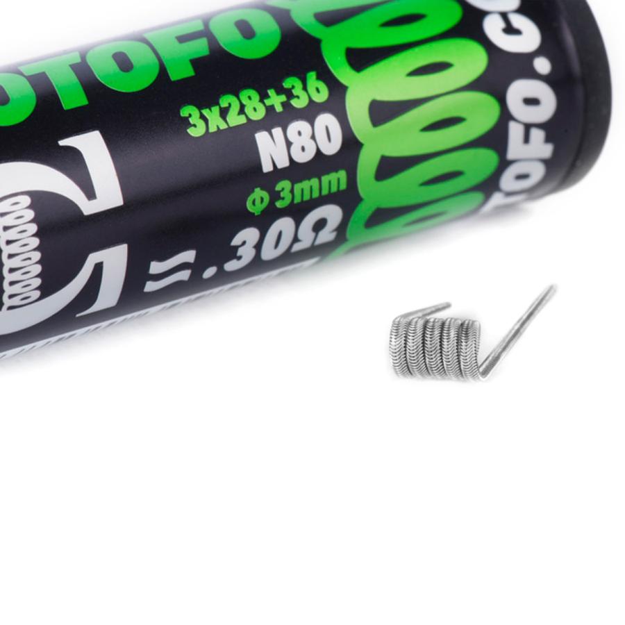 Wotofo Alien Prebuilt Coils N80 10個入 ウォトフォ プリビルド