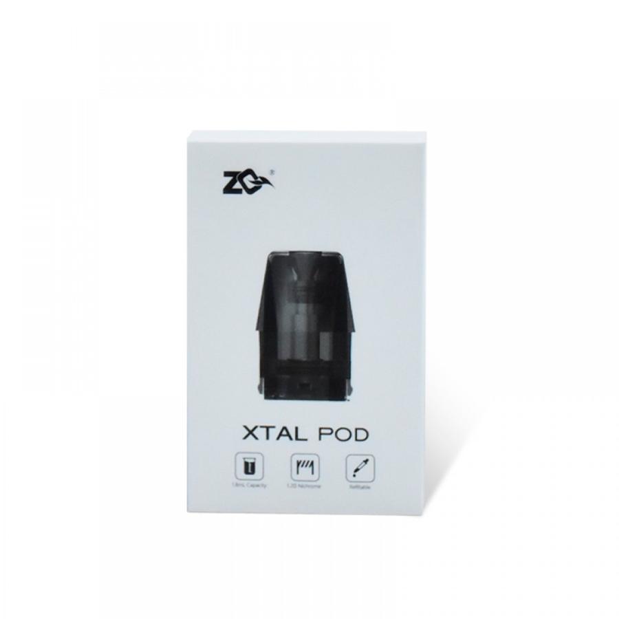 ZQ Xtal 交換用ポッドカートリッジ 1.8ml 4個入 POD SE+ ゼットキュー