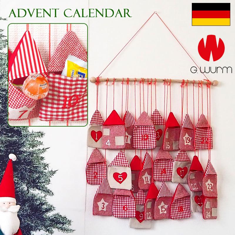 アドベントカレンダー B 家型 タペストリー お菓子 チョコレート クリスマスツリー オーナメント おしゃれ ハンドメイド ナチュラル 24個 ポケット 椚 265 Groovy 通販 Yahoo ショッピング