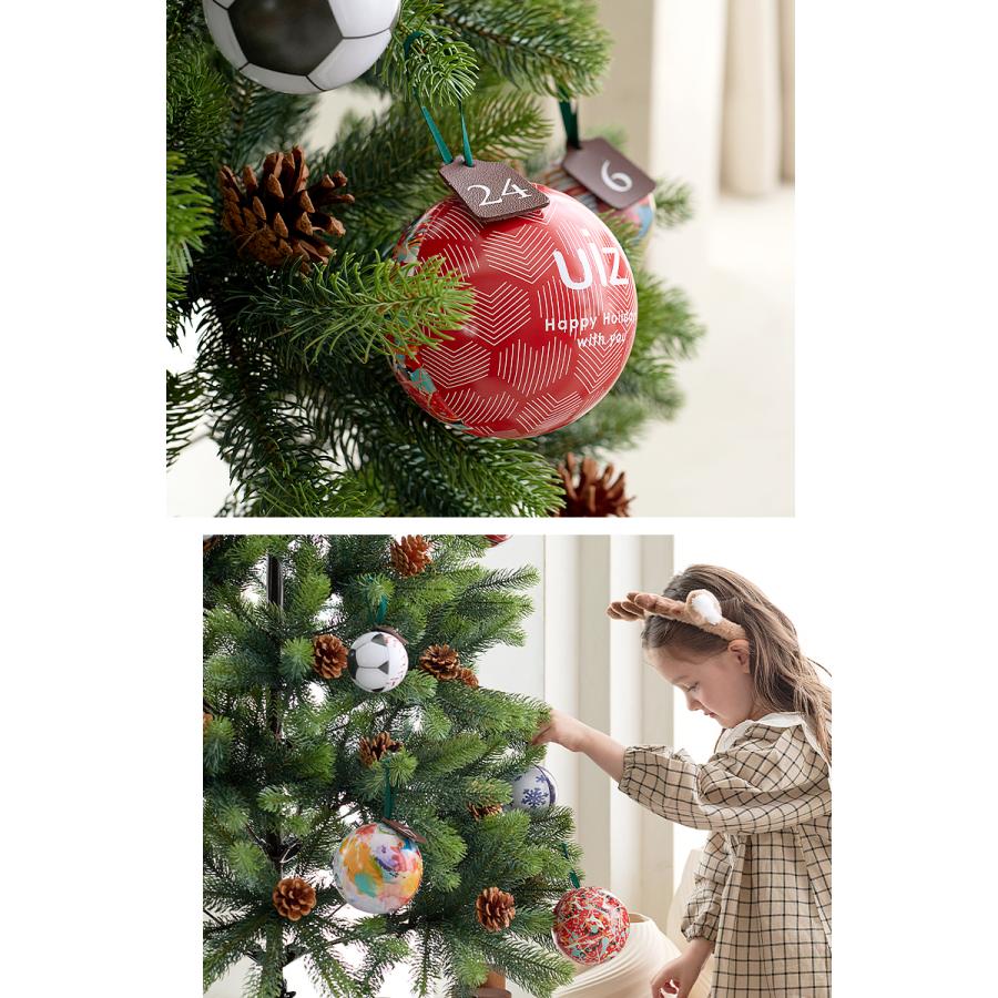 特価 】 アドベントオーナメント缶 【24p】 クリスマス オーナメント